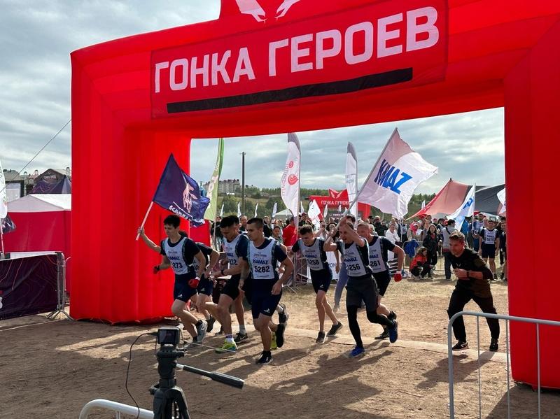 Камазовцы на «Гонке героев»