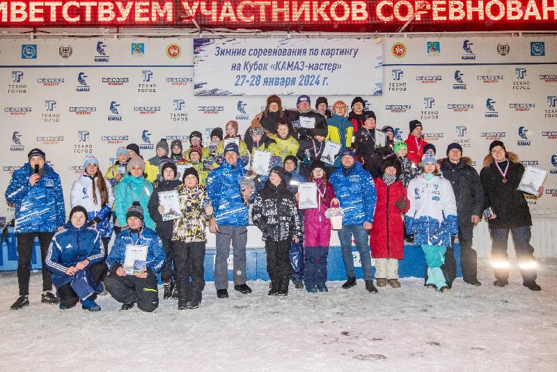 Зимний чемпионат по картингу на Кубок команды «КАМАЗ-мастер»