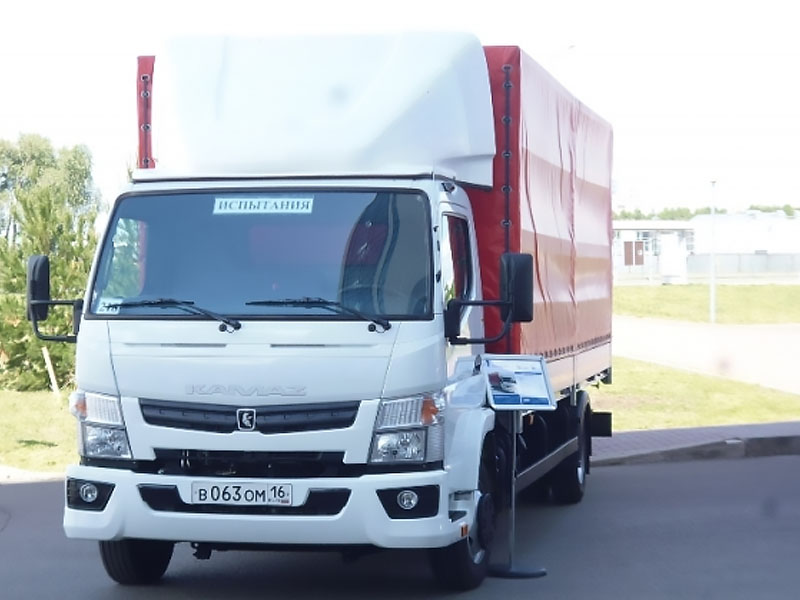 Самый маленький грузовик из Челнов: КАМАЗ-4307