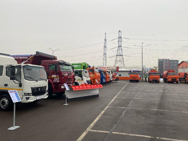 «КАМАЗ» презентовал спецтехнику в Москве