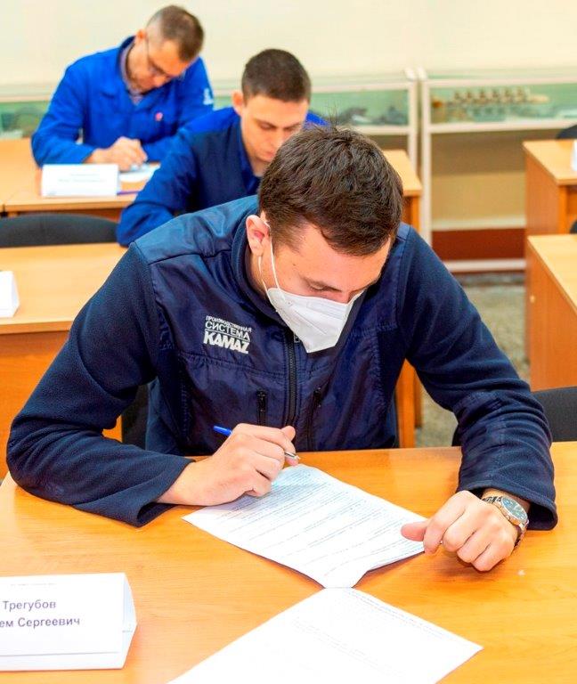 Конкурс профмастерства на литейном заводе