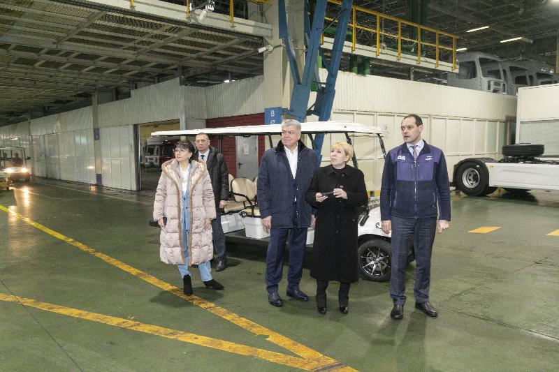 «КАМАЗ» посетила сопредседатель ВАРМСУ