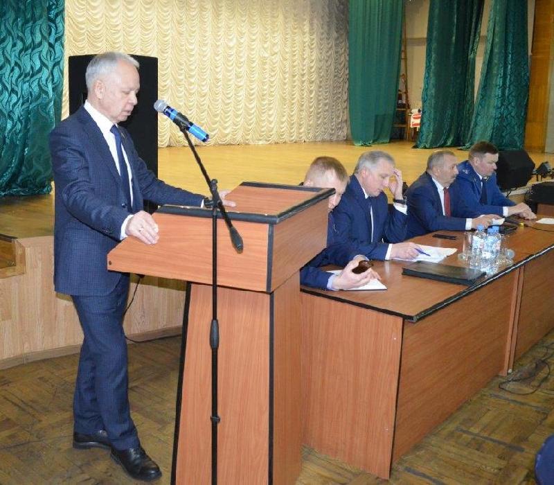 Встреча с руководителями правоохранительных структур