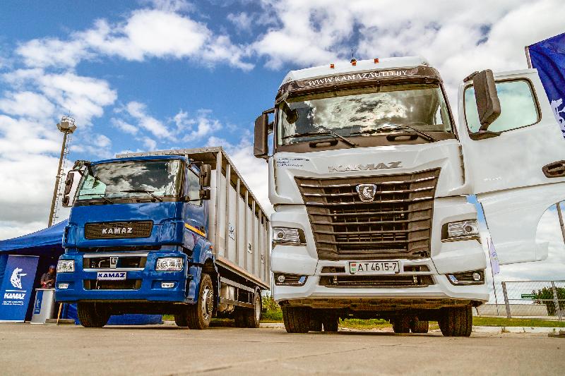 Автотехника КАМАЗ на выставке «Белагро-2021»