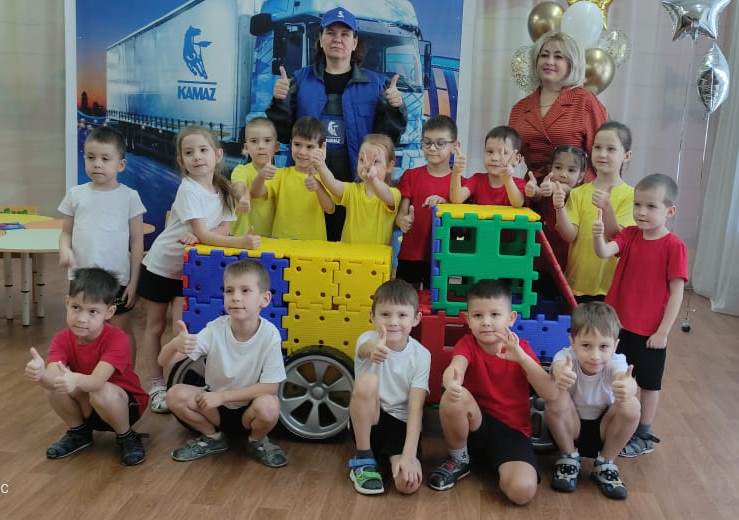 Челнинских дошкольников познакомят с «КАМАЗом»