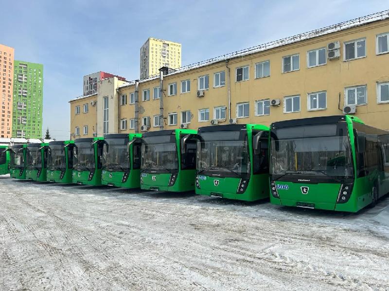 Екатеринбург приобрёл ещё одну партию автобусов НЕФАЗ