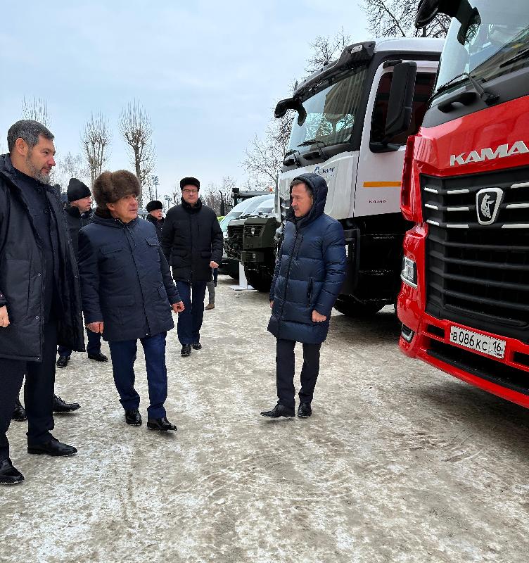 «КАМАЗ» представил автомобили поколения К5 в Казани
